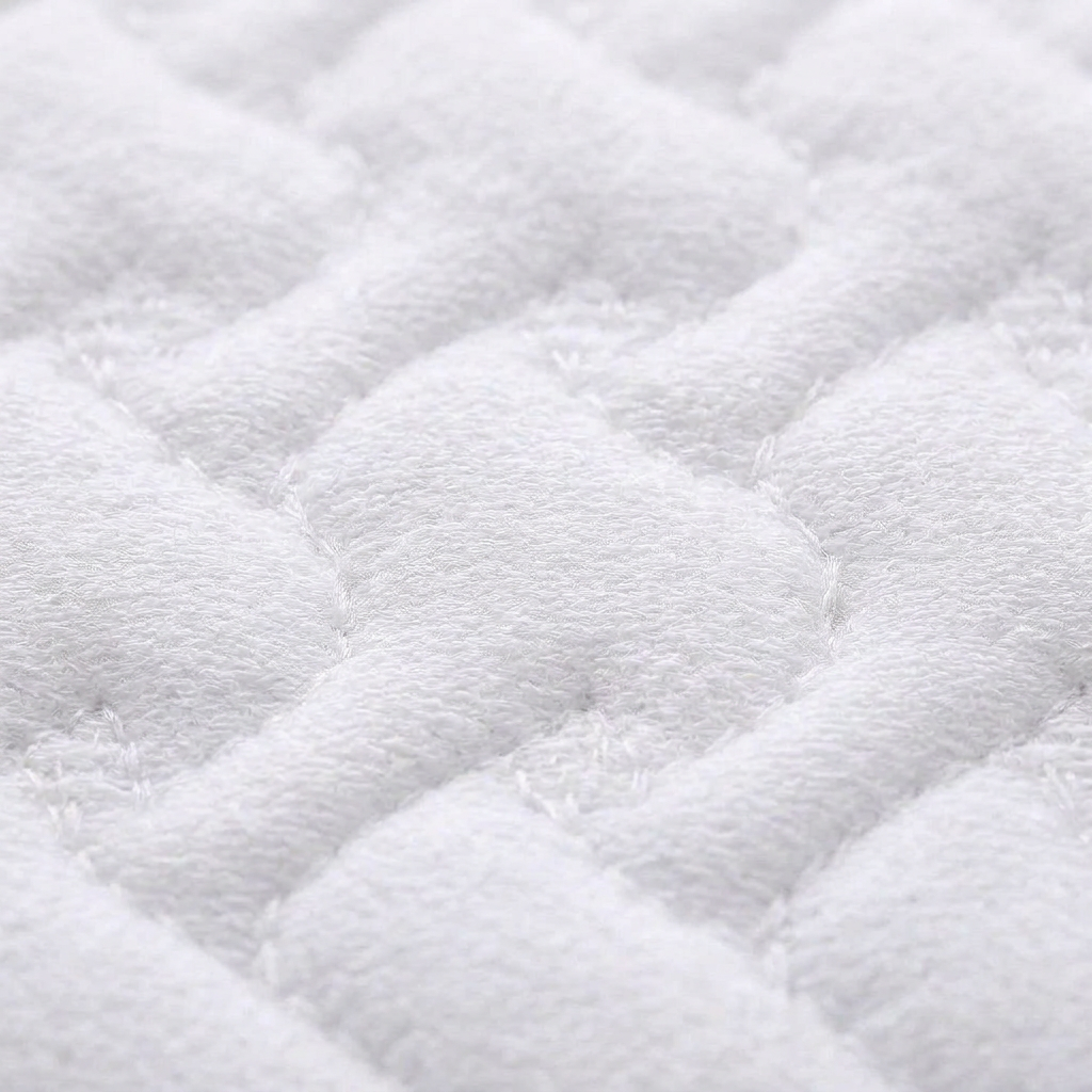 Topper material close-up showing cooling gel foam texture